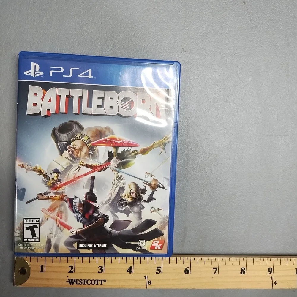 Lot of 4 PS4 Battleborn Until Dawn The Evil Within Resident Evil 7 Biohazard